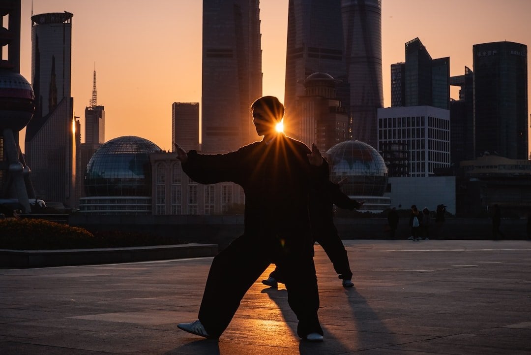 Gentle movement photo